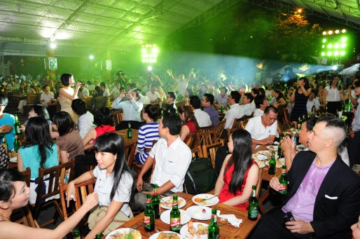 Lễ hội bia Tiệp đầu tiên tại Việt Nam vào đầu năm 2012