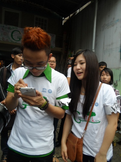 Trần Lập và thí sinh Giọng hát Việt đạp xe vì môi trường