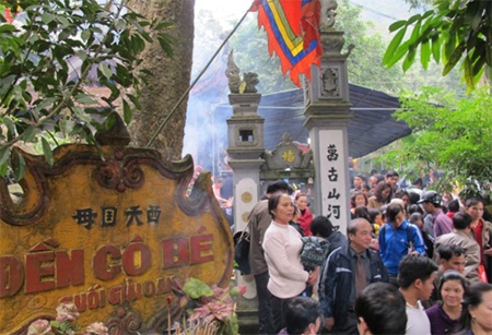 Chưa khai hội, nườm nượp du khách đổ về Tây Thiên - 2 Chưa khai hội, nườm nượp du khách đổ về Tây Thiên - 2