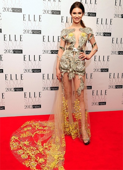 Người đẹp nổi bật với váy xuyên thấu tại Elle Style Awards - 6 Người đẹp nổi bật với váy xuyên thấu tại Elle Style Awards - 6