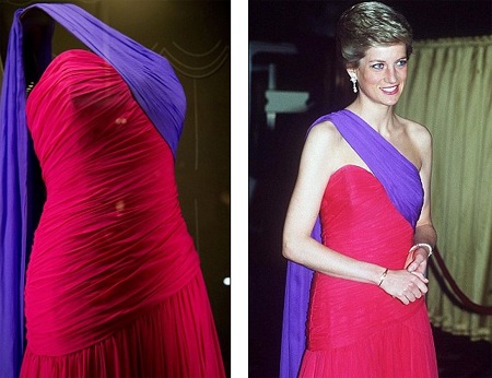 Váy của Công nương Diana được trưng bày tại cung điện Kensington - 4 Váy của Công nương Diana được trưng bày tại cung điện Kensington
