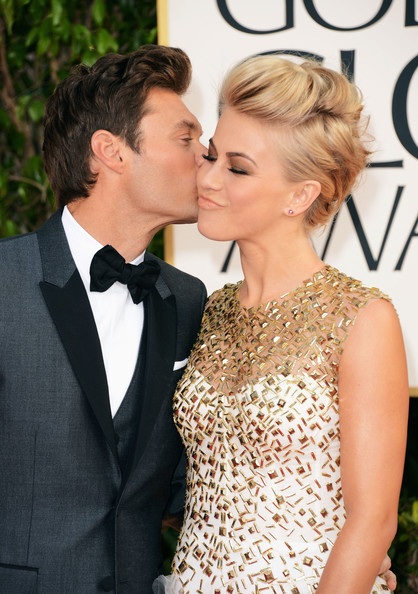 Người đẹp kiêu sa tại lễ trao giải Quả Cầu Vàng - 28 Julianne Hough và bạn trai Ryan Seacrest