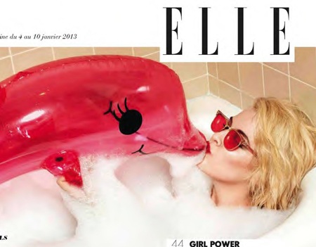 Chân dài 9X xinh tươi trên Elle  - 2 VN
