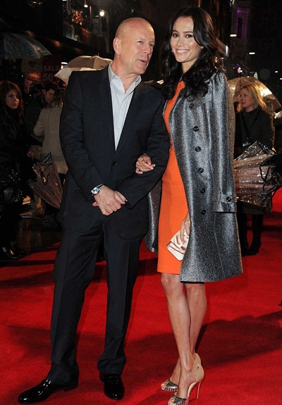 Vợ chồng Bruce Willis tình tứ trên thảm đỏ - 1 VN