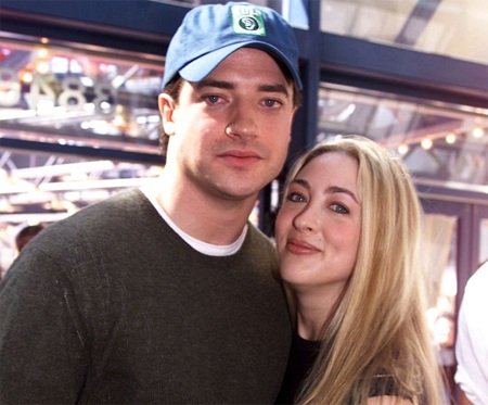 Brendan Fraser và vợ ngày còn hạnh phúc