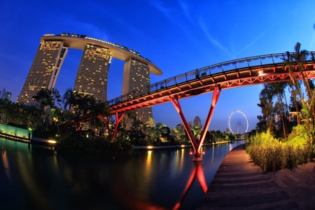 Điều tuyệt vời ở Singapore - 4 Khu nghỉ dưỡng Marina Bay Sands có hình dáng con tàu trên cạn