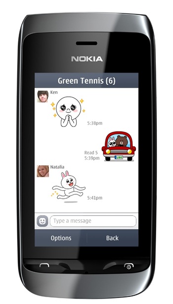 LINE phát triển ứng dụng nhắn tin miễn phí dành cho Nokia Asha - 2 LINE phát triển ứng dụng nhắn tin miễn phí dành cho Nokia Asha