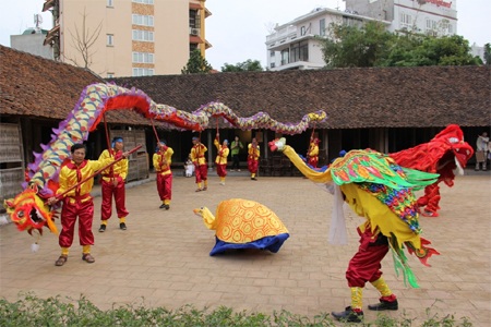 Nhiều hoạt động sôi nổi diễn ra tại bảo tàng dân tộc học dịp Tết này