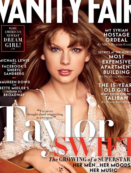 Taylor Swift trên bìa tạp chí Vanity Fair