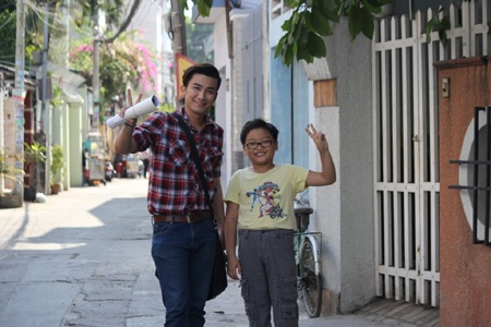 Chí Thiện và em Vương Hoàng