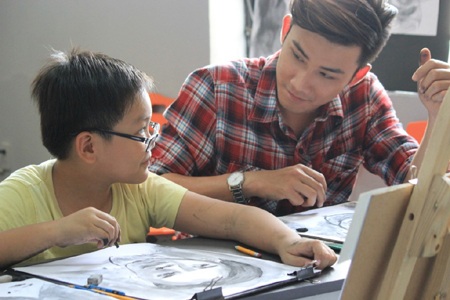 Chí Thiện và em Vương Hoàng