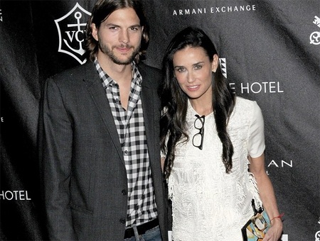 Demi Moore và Ashton Kutcher ngày còn hạnh phúc
