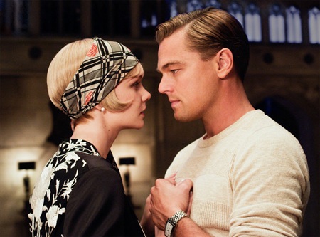 Leonardo DiCaprio và Carey Mulligan trong một cảnh phim The Great Gatsby