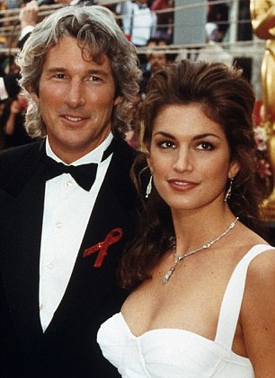Cindy Crawford giải thích lý do hôn nhân thất bại - 1 Cindy Crawford và Richard Gere ngày còn hạnh phúc
