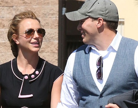 Hình ảnh vui vẻ của Britney và bạn trai mới