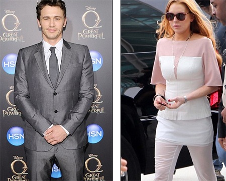 James Franco và Lindsay Lohan