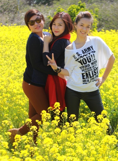 Hương Tràm, Đinh Hương, Xuân Nghi dạo bước ở Jeju - 5 Hương Tràm, Đinh Hương, Xuân Nghi dạo bước ở Jeju