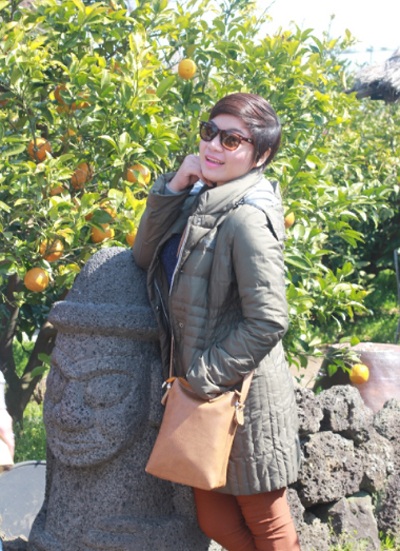 Hương Tràm, Đinh Hương, Xuân Nghi dạo bước ở Jeju - 7 Hương Tràm, Đinh Hương, Xuân Nghi dạo bước ở Jeju