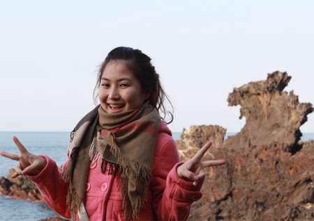 Hương Tràm, Đinh Hương, Xuân Nghi dạo bước ở Jeju - 10 Hương Tràm, Đinh Hương, Xuân Nghi dạo bước ở Jeju