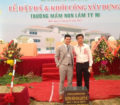 Đức Minh và nhạc sỹ Hoài Nam