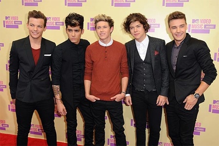 Những ca sỹ trẻ giàu nhất nước Anh - 10 One Direction xuất hiện trong danh sách này sau thành công vang dội tại thị trường Mỹ.