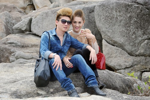 Lâm Chí Khanh và bạn trai