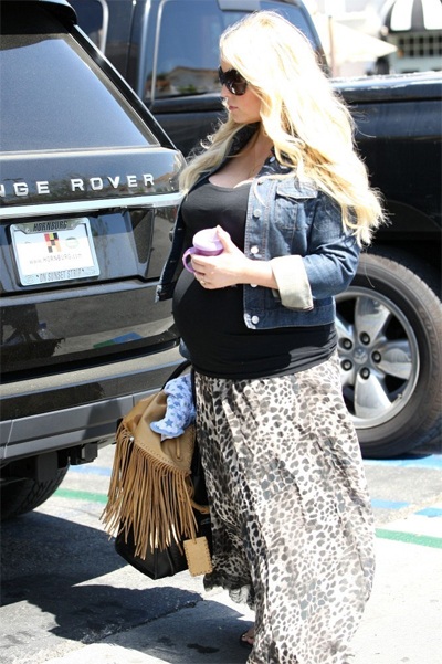Jessica Simpson bụng to từng ngày - 5 VN