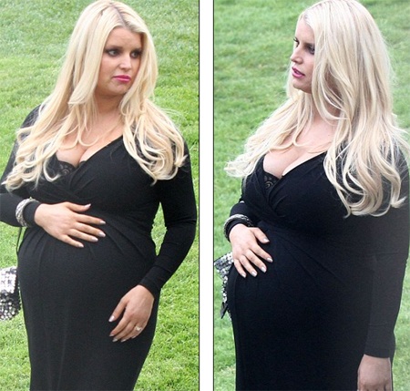 Jessica Simpson bụng to từng ngày - 9 VN