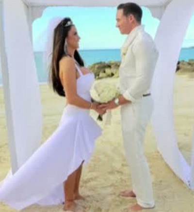 Siêu mẫu “ngực bự” lộ ảnh cưới - 9 VN