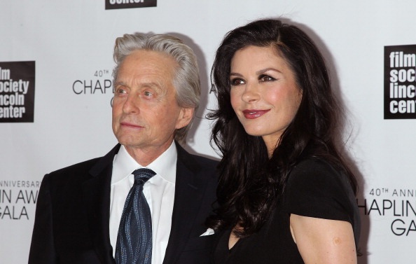 Vợ chồng Michael Douglas; Catherine Zeta Jones