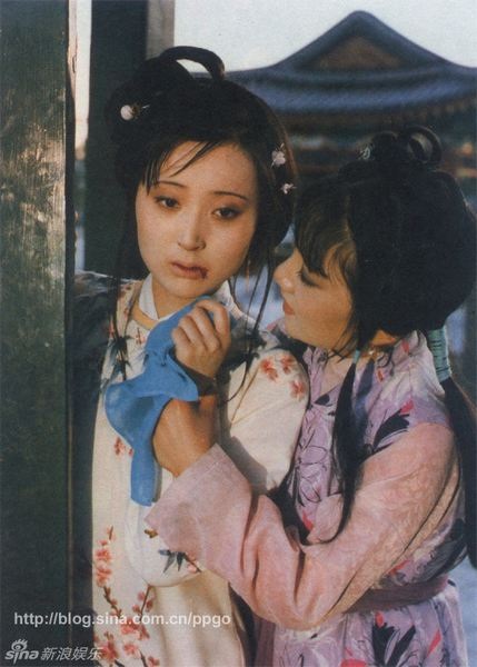 Trần Hiểu Húc trong tạo hình Lâm Đại Ngọc trong “Hồng Lâu Mộng”