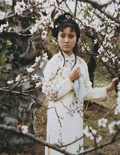 Trần Hiểu Húc trong tạo hình Lâm Đại Ngọc trong “Hồng Lâu Mộng”