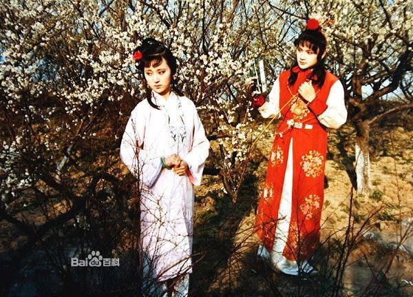 Trần Hiểu Húc trong tạo hình Lâm Đại Ngọc trong “Hồng Lâu Mộng”