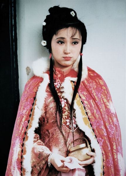 Trần Hiểu Húc trong tạo hình Lâm Đại Ngọc trong “Hồng Lâu Mộng”