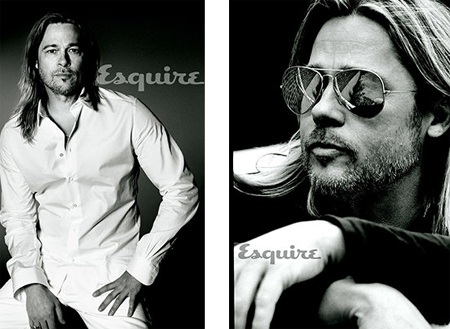 Brad Pitt thừa nhận có rất ít bạn - 1 Hình ảnh của Brad Pitt trên tạp chí Esquire