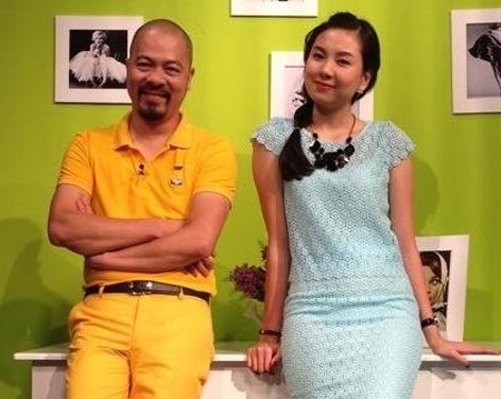 Nhà thiết kế Đức Hùng làm MC - 1 Nhà thiết kế Đức Hùng và Mai Ngọc làm MC