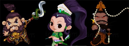 Các cung hoàng đạo trong Củ Hành xông pha sa trường như thế nào? - 1 Trương Phi – Đại Kiều – Tào Tháo