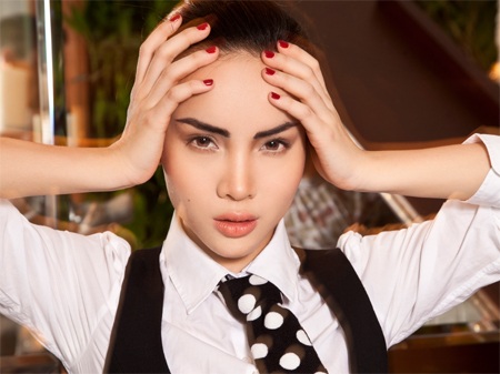 Trong suốt quá trình tham gia Bước nhảy Hoàn vũ, điều gì khiến bạn cảm thấy khó khăn nhất?