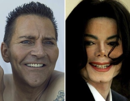 Tình cũ của Liberace tuyên bố từng quan hệ đồng tính với Michael Jackson - 1 Scott (trái) và Michael Jackson