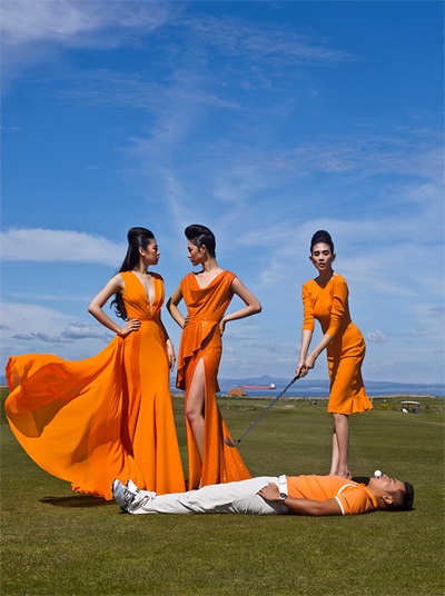 Mỹ nhân Việt khoe sắc trên sân Golf - 4 Mỹ nhân Việt khoe sắc trên sân Golf