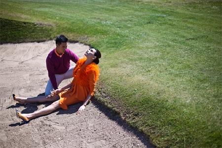 Mỹ nhân Việt khoe sắc trên sân Golf - 3 Mỹ nhân Việt khoe sắc trên sân Golf