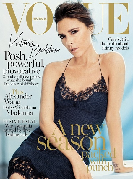 “Chúng tôi sống bình thường hơn mọi người tưởng” - 2 Victoria Beckham trên bìa tạp chí Vogue