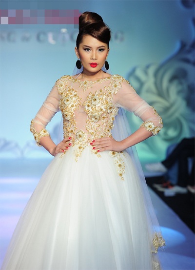 “Chân dài” Việt làm cô dâu xinh đẹp - 9 Lan Hương