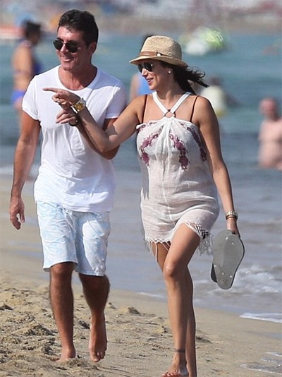 Simon Cowell công khai nắm tay bạn gái có bầu - 6 Simon Cowell công khai nắm tay bạn gái có bầu