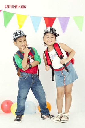 “Sao” Đồ rê mí vui đến trường - 1 Hương Thảo và Nhật Minh - Hai gương mặt quen thuộc của chương trình Đồ Rê Mí Đôi 2013