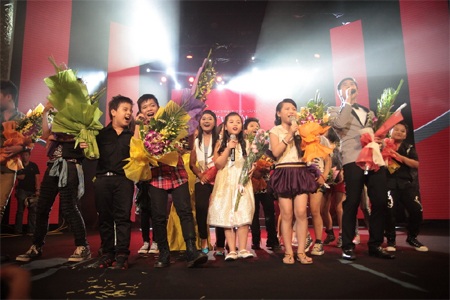 Thí sinh The Voice Kids ghi dấu trong đêm nhạc - 2 KK