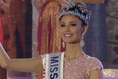 Chúc mừng tân Hoa hậu Thế giới!