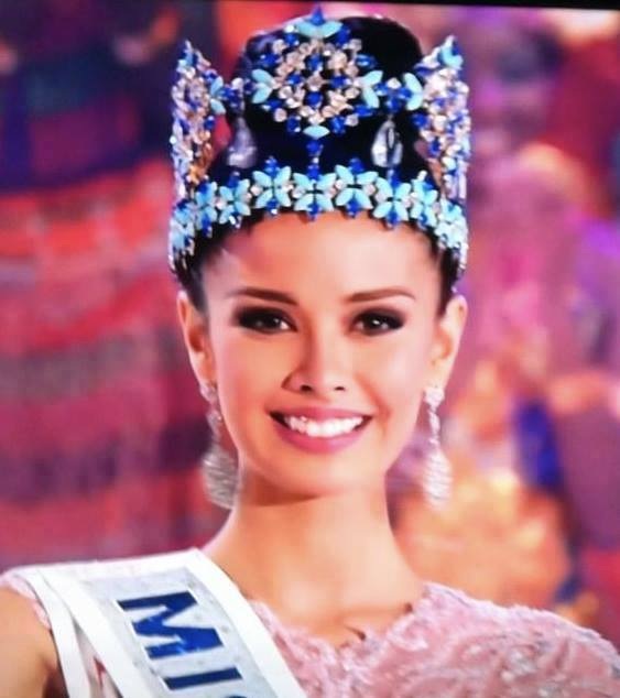 Chúc mừng tân Hoa hậu Thế giới!