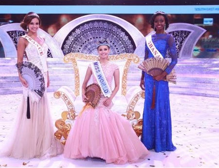 Những hình ảnh đẹp trong đêm chung kết Hoa hậu Thế giới