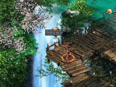 MC Kim Hằng quyến rũ trong game Ải Mỹ Nhân - 1 Thiên nhiên trữ tình trong Ải Mỹ Nhân